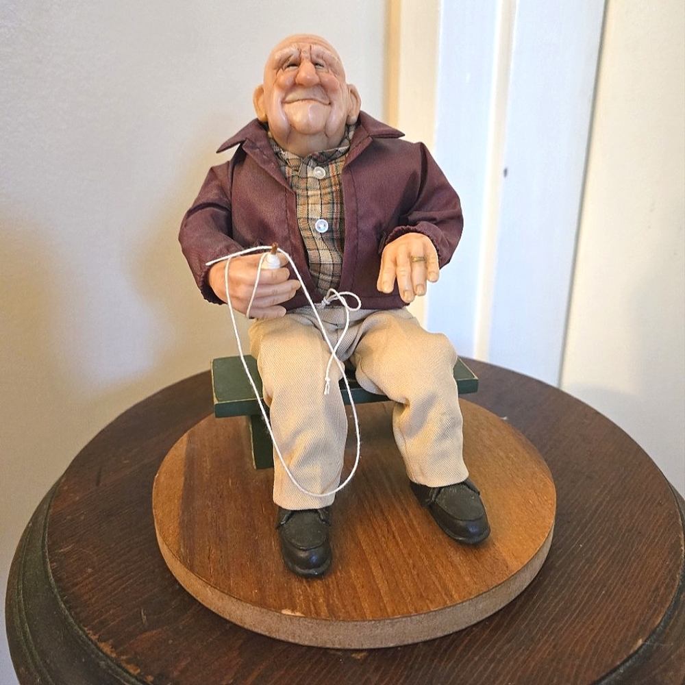 Richard Simmons Nana's Family "Uncle Rudy" Doll Artist Annie Wahl Tag#1556